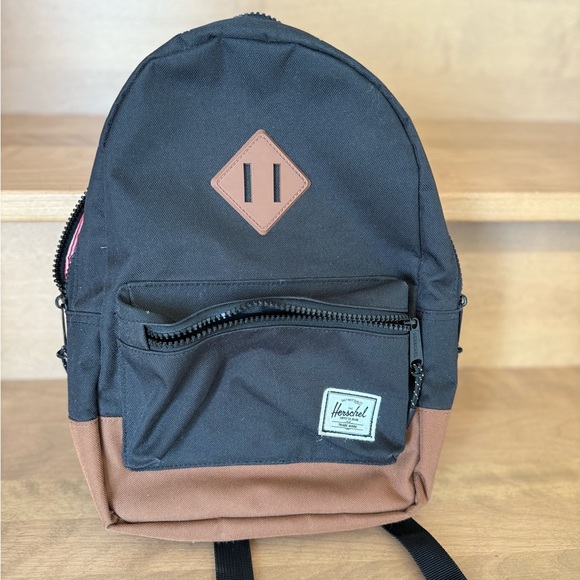 Herschel Supply Company Black and Tan Backpack - Picture 1 of 2